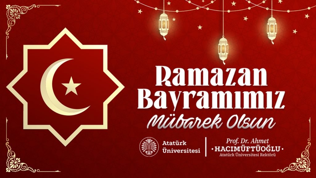 Rektör Hacımüftüoğlu’ndan Ramazan Bayramı Mesajı