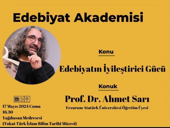 “Edebiyatın İyileştirici Gücü” Konulu Konuşma