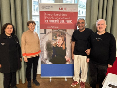 Prof.Dr. Ahmet Sarı ve Prof. Dr. Fatma Öztürk Dağabakan Viyana’da “Archive: Gedächtnisspeicher von Kultur und Literatur: Frauen – Frieden – Sicherheit” Adlı Seminerin Bir Devamı Olarak Avusturya Ulusal Kütüphanesi’nin Kadına ve Cinsiyete Özgü Bilimsel Portalı  “Ariadne”yi ve Elfriede Jelinek Araştırma Merkezi’ni Ziyaret Etti