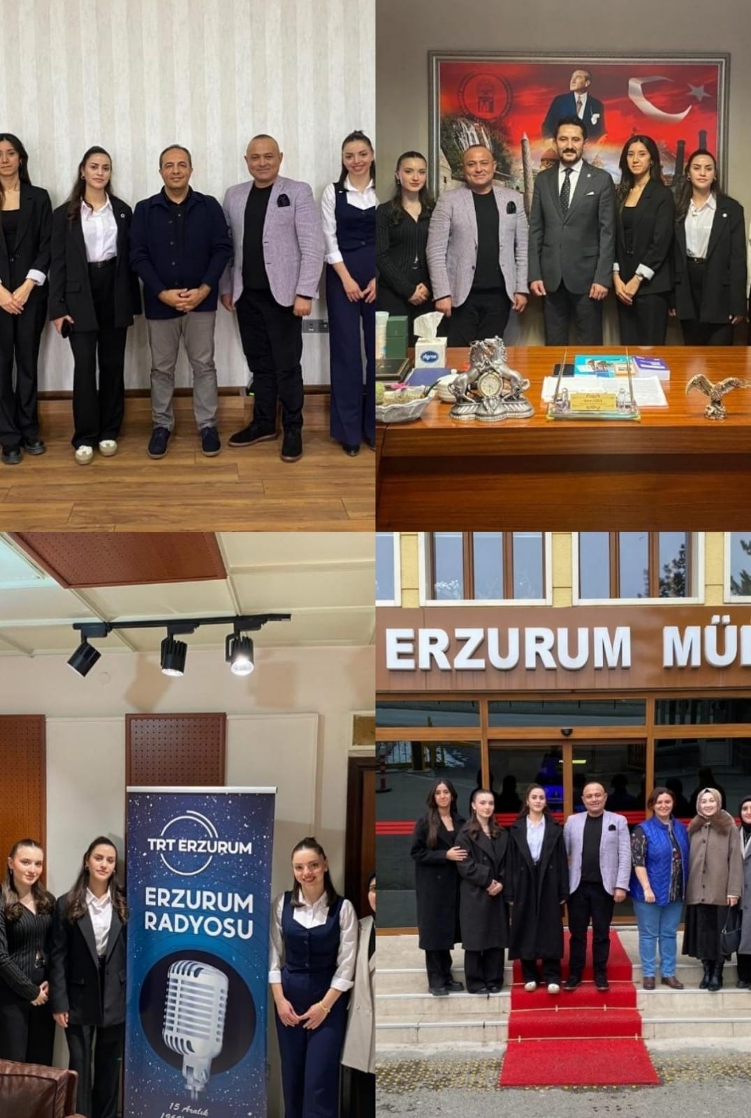 Doğu Anadolu İhracatçılar Birliği (DAİB) – Erzurum Serbest Muhasebeci ve Mali Müşavirler Odası (ESMMO) – TRT Erzurum Bölge Müdürlüğü Dış Paydaş Toplantısı