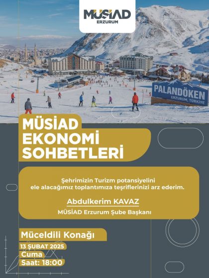 MÜSİAD EKONOMİ SOHBETLERİ GERÇEKLEŞTİRİLDİ