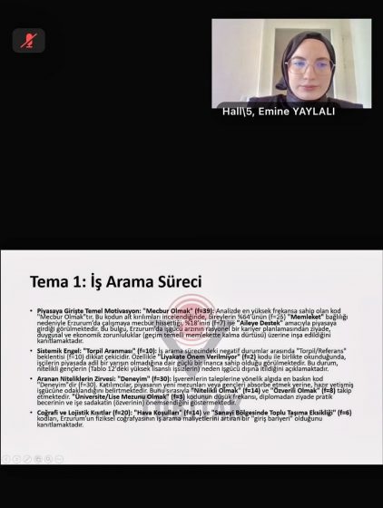 Öğrencilerimiz 13. Uluslararası Palandöken Bilimsel Çalışmalar Kongresi’ne Katıldı.