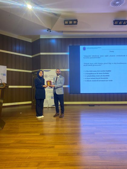 Dr. Öğr. Üyesi Ceyhun SERÇEMELİ Davetli Konuşmacı olarak ATAUNİ HEMFEST’e katıldı.
