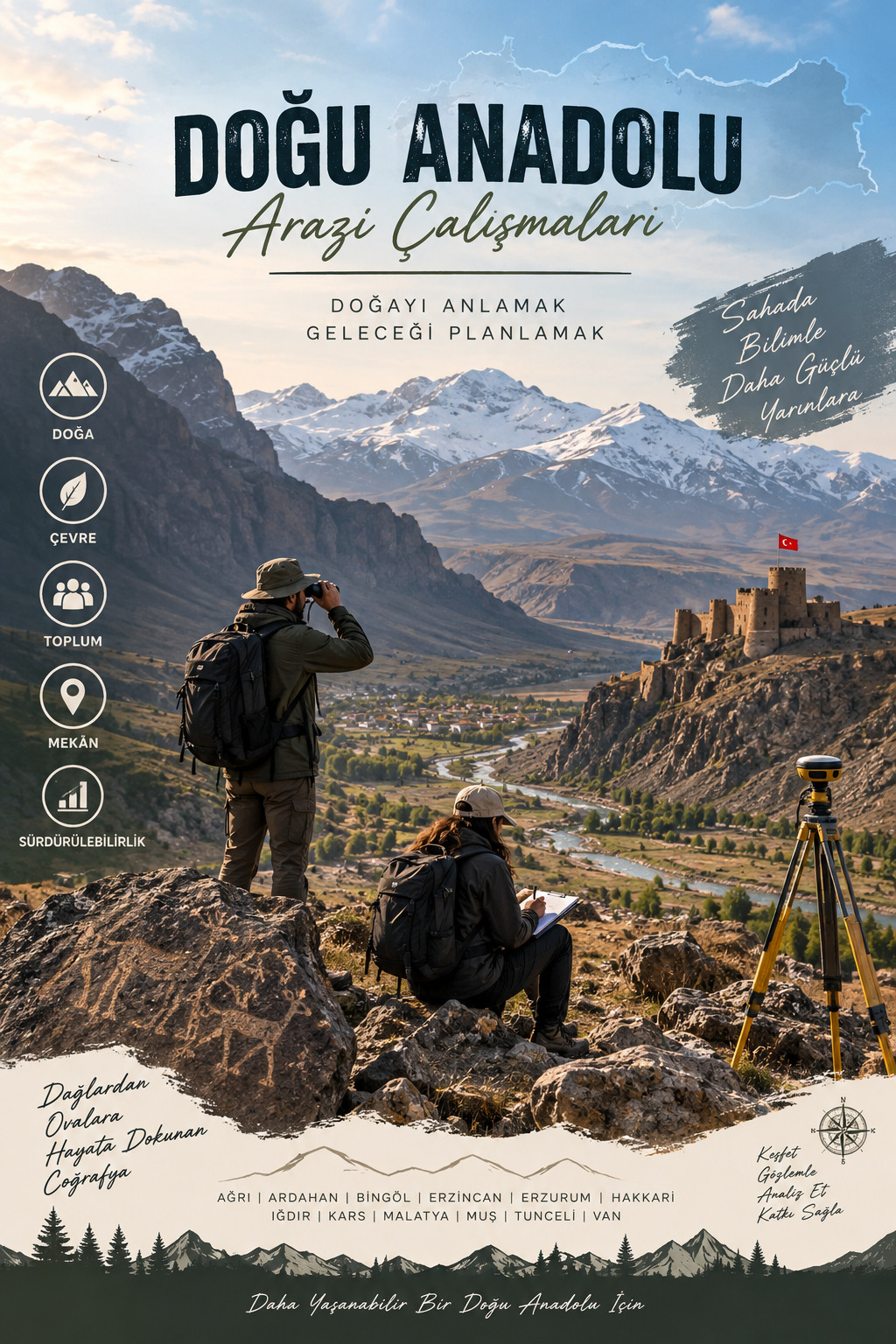 Doğu Anadolu Bölgesi Arazi Çalışmaları