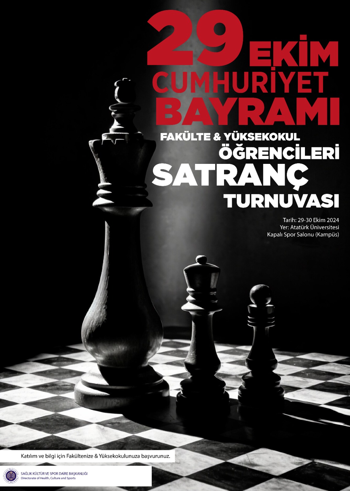 29 Ekim Cumhuriyet Bayramı Satranç Turnuvası