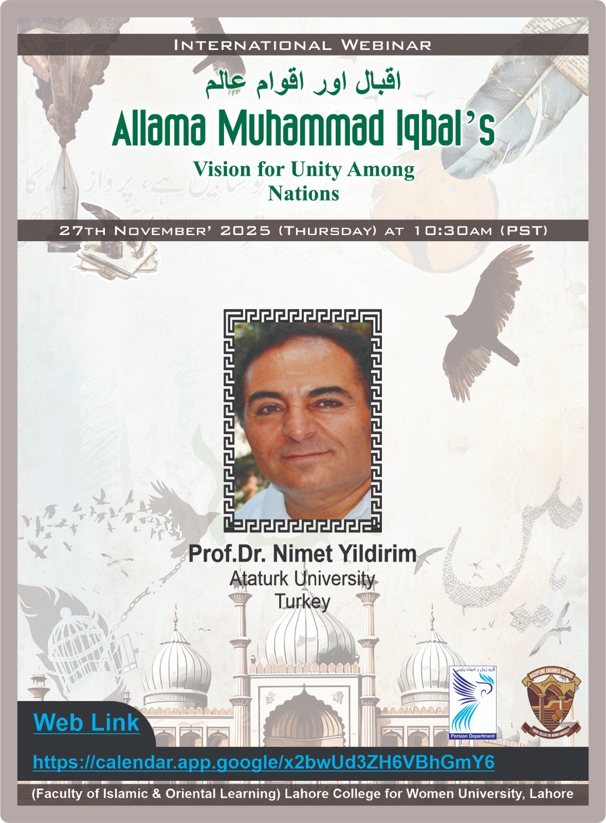 Uluslararası Allame İkbal Sempozyumu