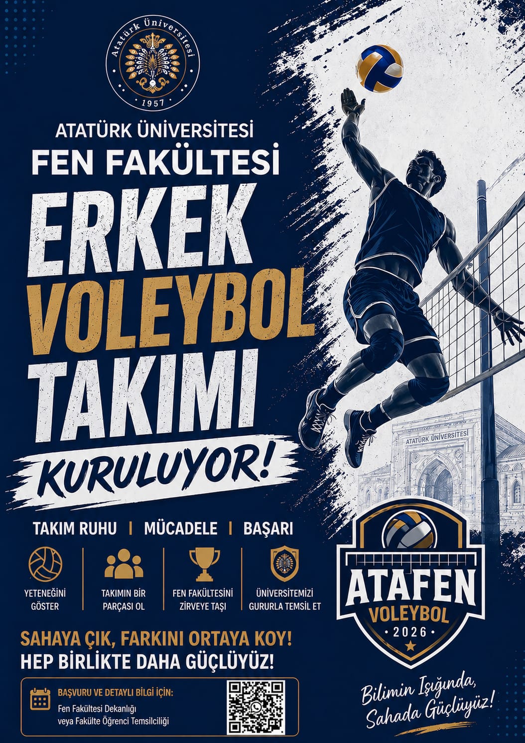Erkek Voleybol Takımı Seçmeleri
