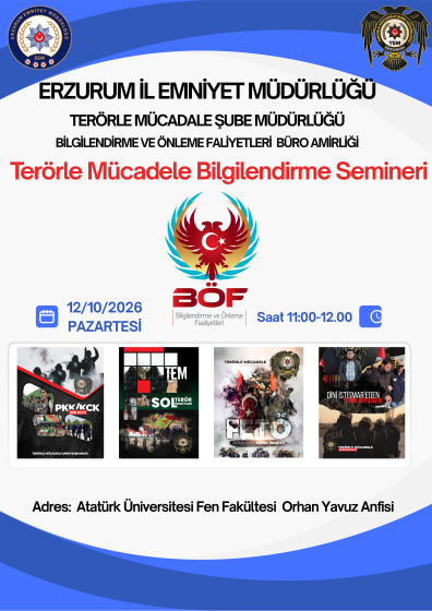 Terörle Mücadele Bilgilendirme Semineri