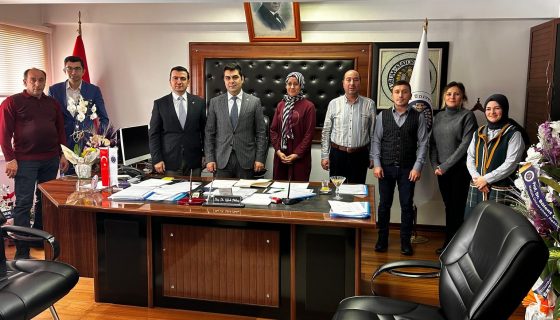 İdari Yöneticilere Tebrik Ziyareti