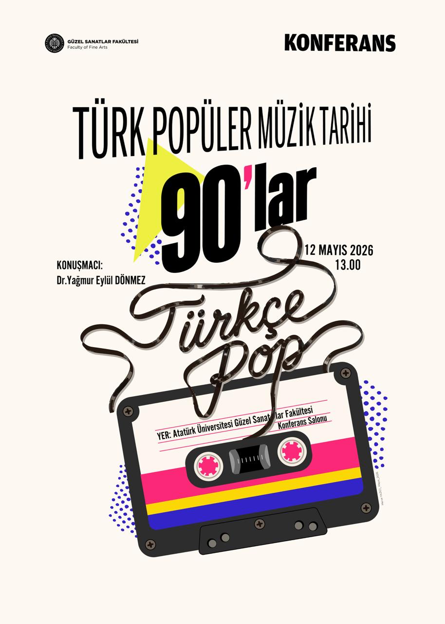 “Türk Popüler Müzik Tarihi: 90’lar Türkçe Pop” Konferansı Düzenleniyor