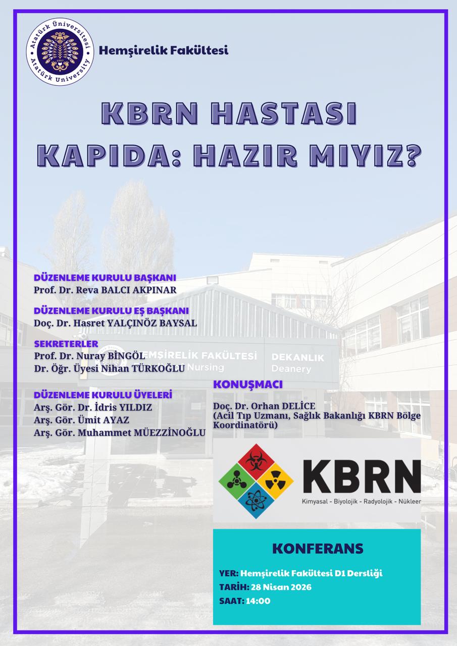 KBRN Hastası Kapıda: Hazır Mıyız? Etkinlik Tarihi: 28 Nisan 2026