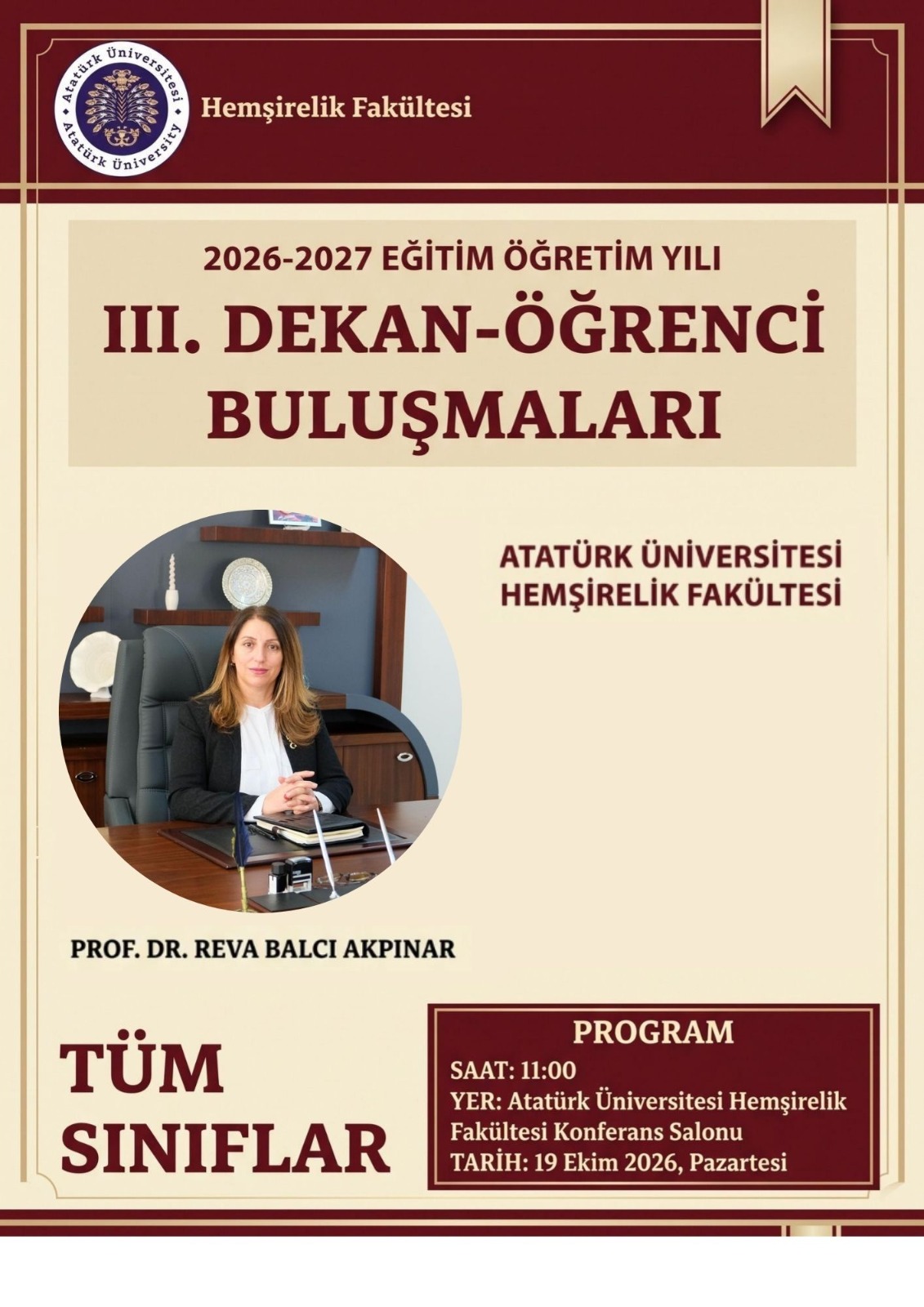 III. Dekan-Öğrenci Buluşmaları
