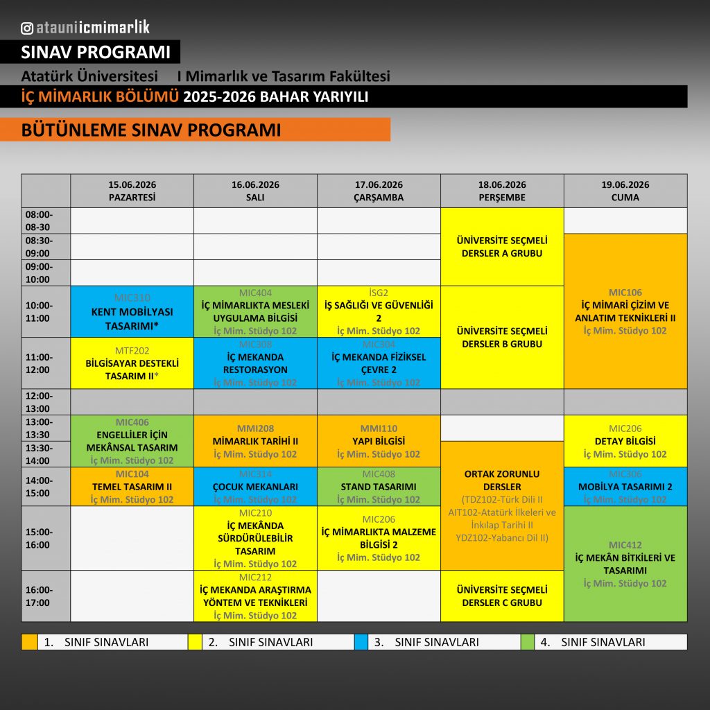 25-26 bahar büt programı