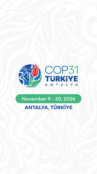 COP31 Türkiye · Antalya 2026 afişi