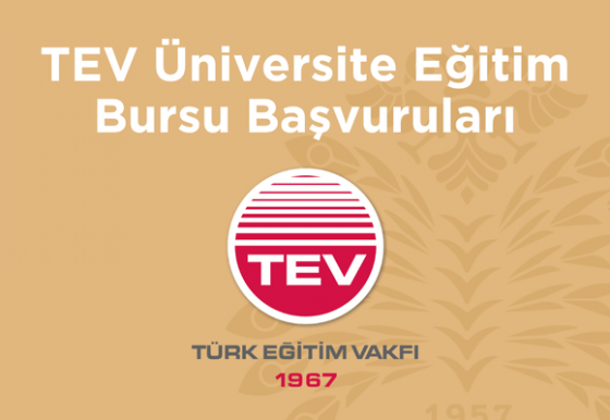 TEV Üniversite Eğitim Bursu Başvuruları