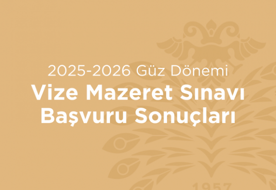 Vize Mazeret Sınavı Başvuru Sonuçları