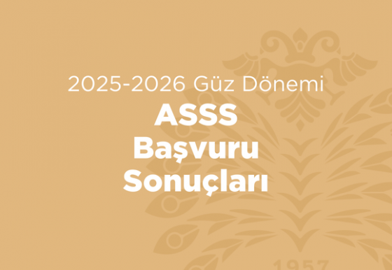ASSS Başvuru Sonuçları