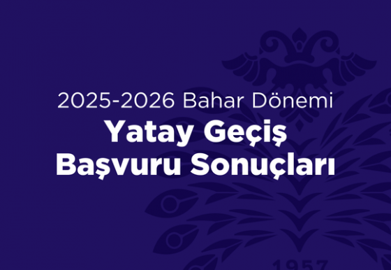 Yatay Geçiş Başvuru Sonuçları