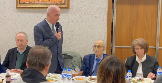 Dr. Öğr. Üyesi Ş. Mustafa ERSUNGUR Hocamıza Veda Yemeği