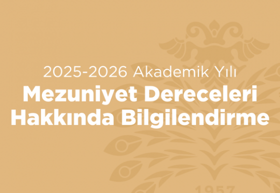 Mezuniyet Dereceleri Hakkında Bilgilendirme