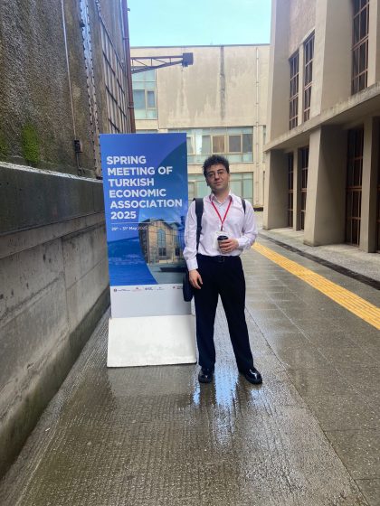 The Spring Meeting of Turkish Economic Association 2025 Adlı Konferansa Katılım