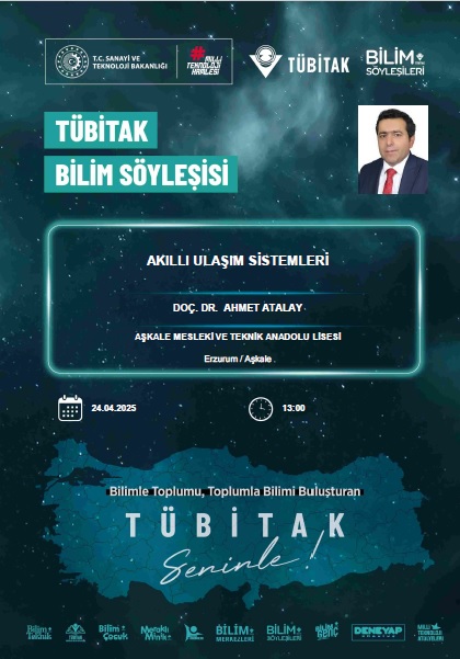 TÜBİTAK Bilim Söyleşisi Duyurusu