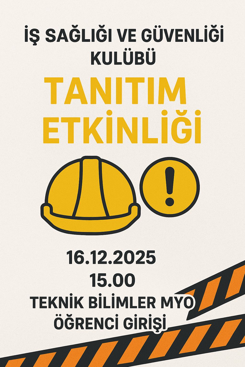İş Sağlığı ve Güvenliği Kulübü Tanıtımı