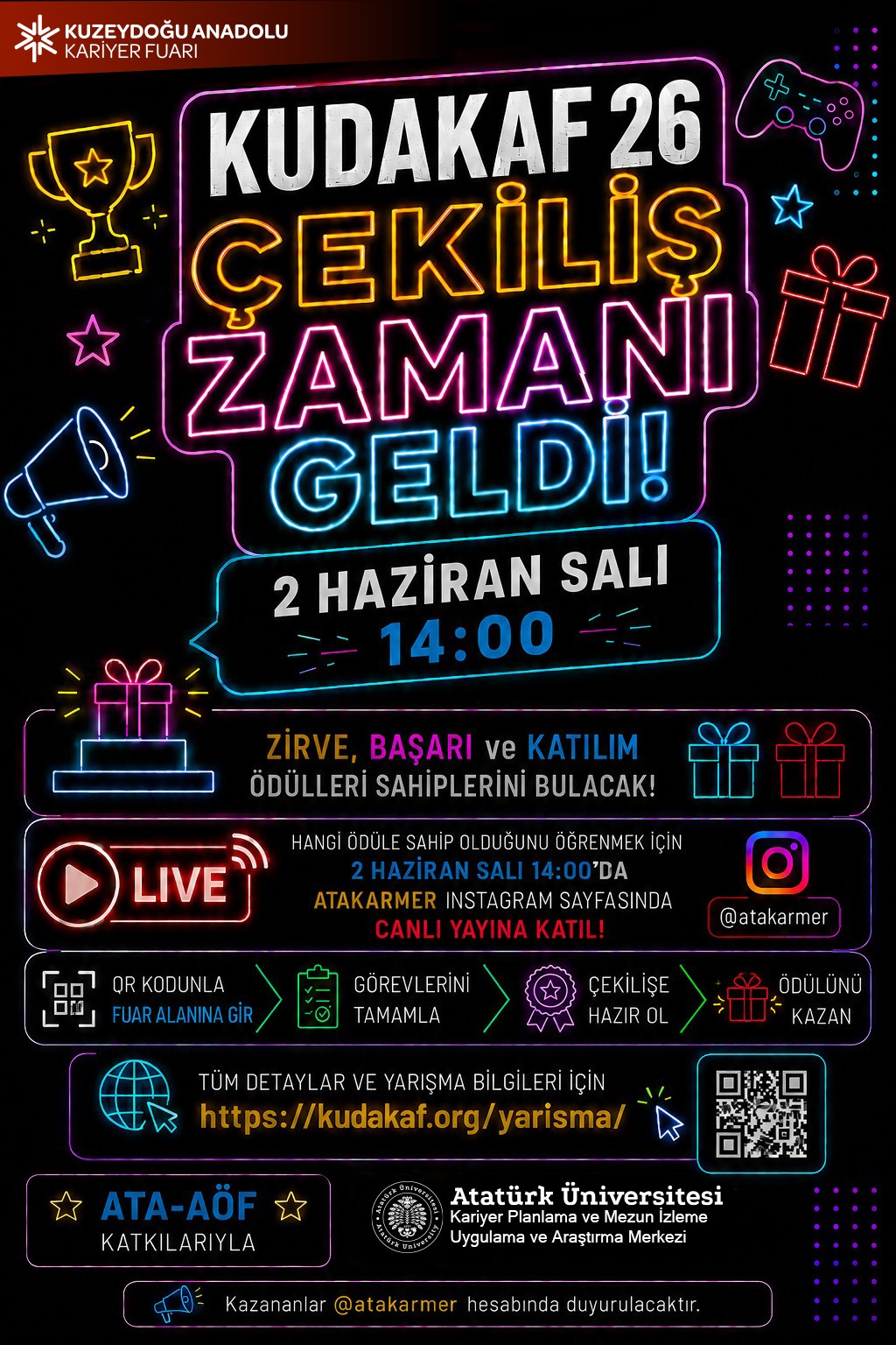 BÜYÜK GÜN GELDİ: KUDAKAF ’26 ÇEKİLİŞ ZAMANI!