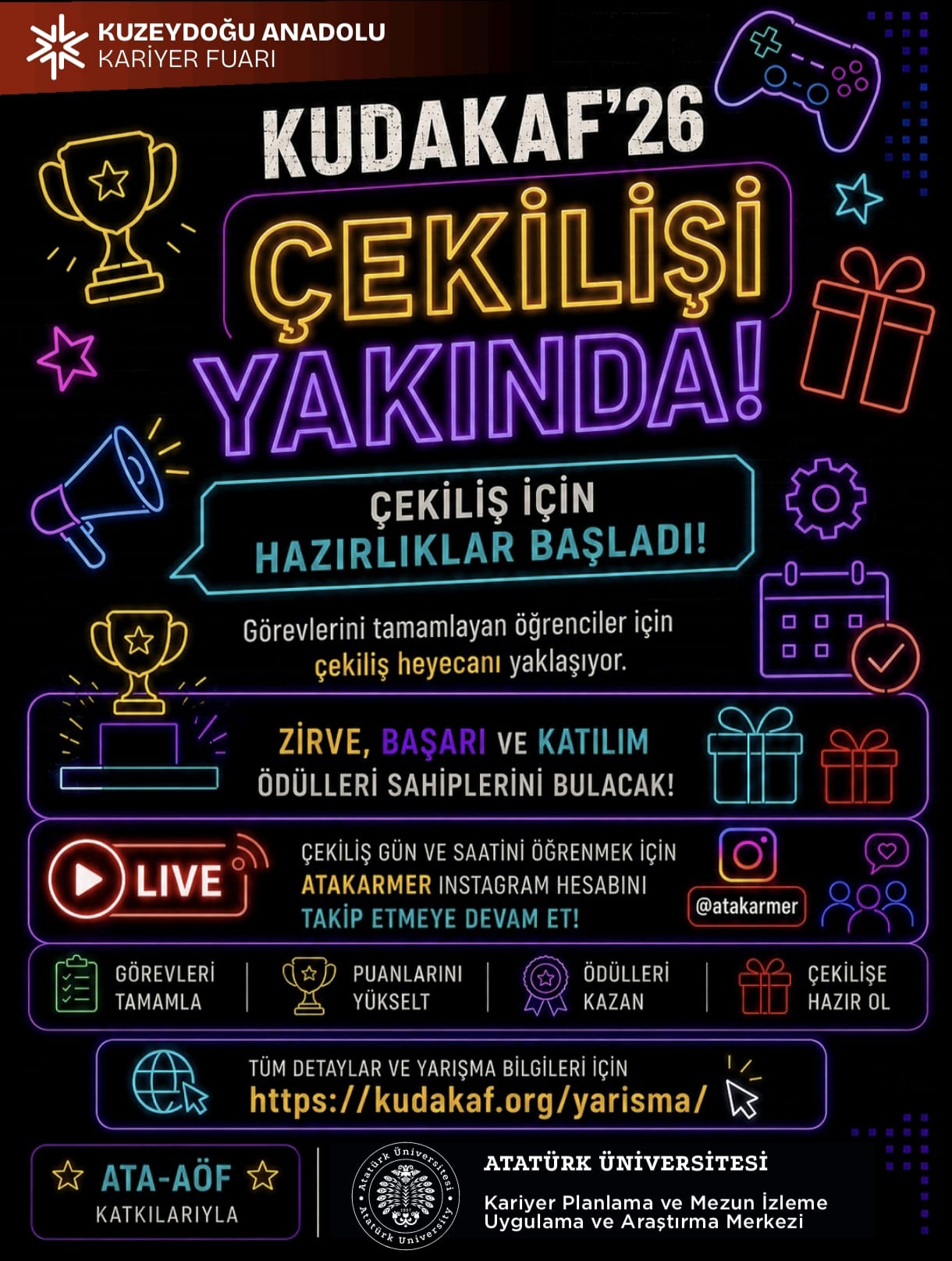 Kudakaf’26 Çekilişi İçin Geri Sayım Başladı! 