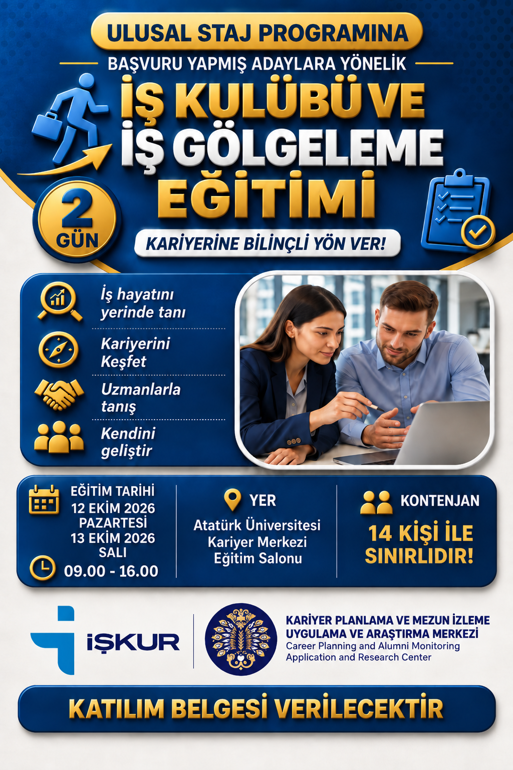 İş Kulübü ve İş Gölgeleme Etkinliği