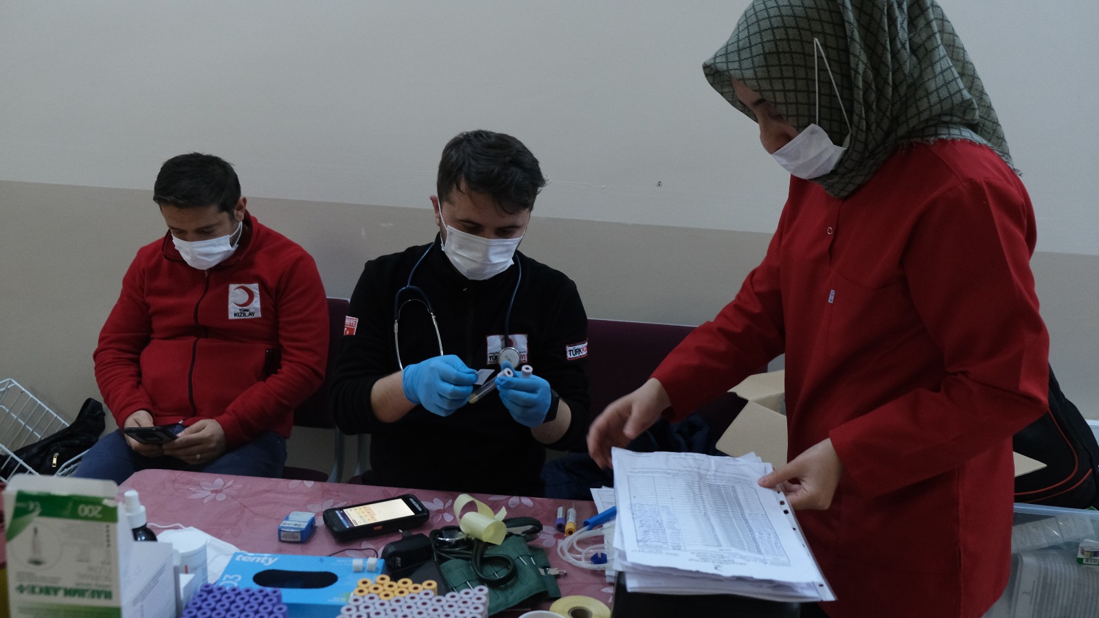 Erzurum Kızılay Kan Merkezi Fakültemizde