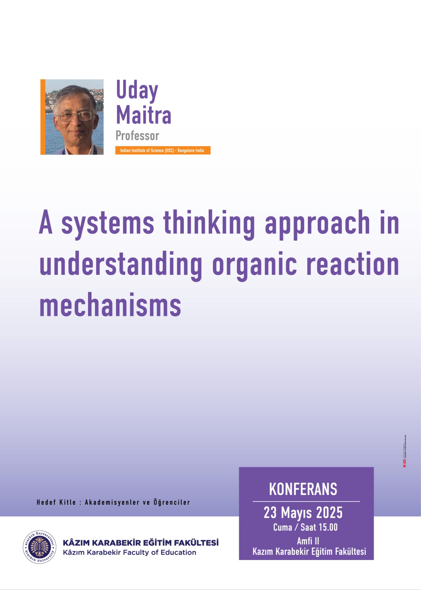 A SYSTEMS THINKING APPROACH IN UNDER STANDING ORGANIC REACTION MECHANISMS
