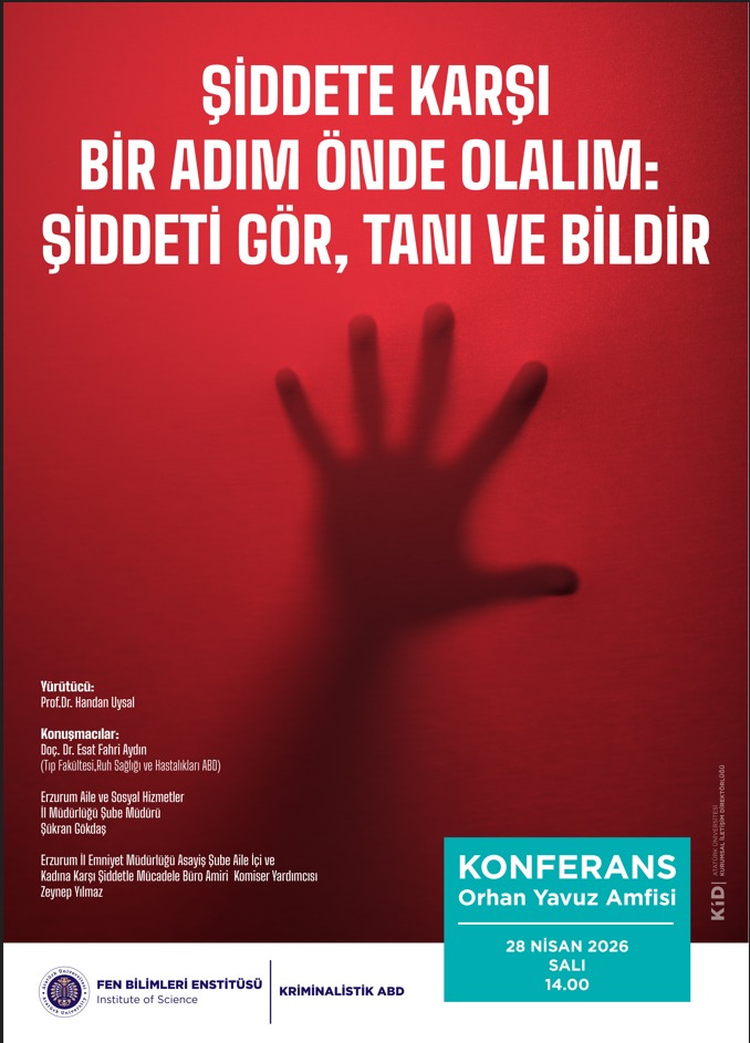 Şiddete Karşı Bir Adım Önde Olalım Konferansı