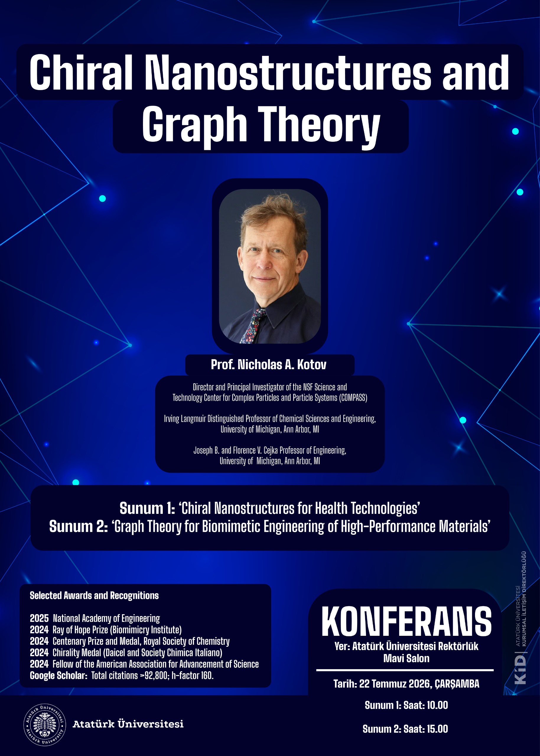 Chiral Nanostructures and Graph Theory