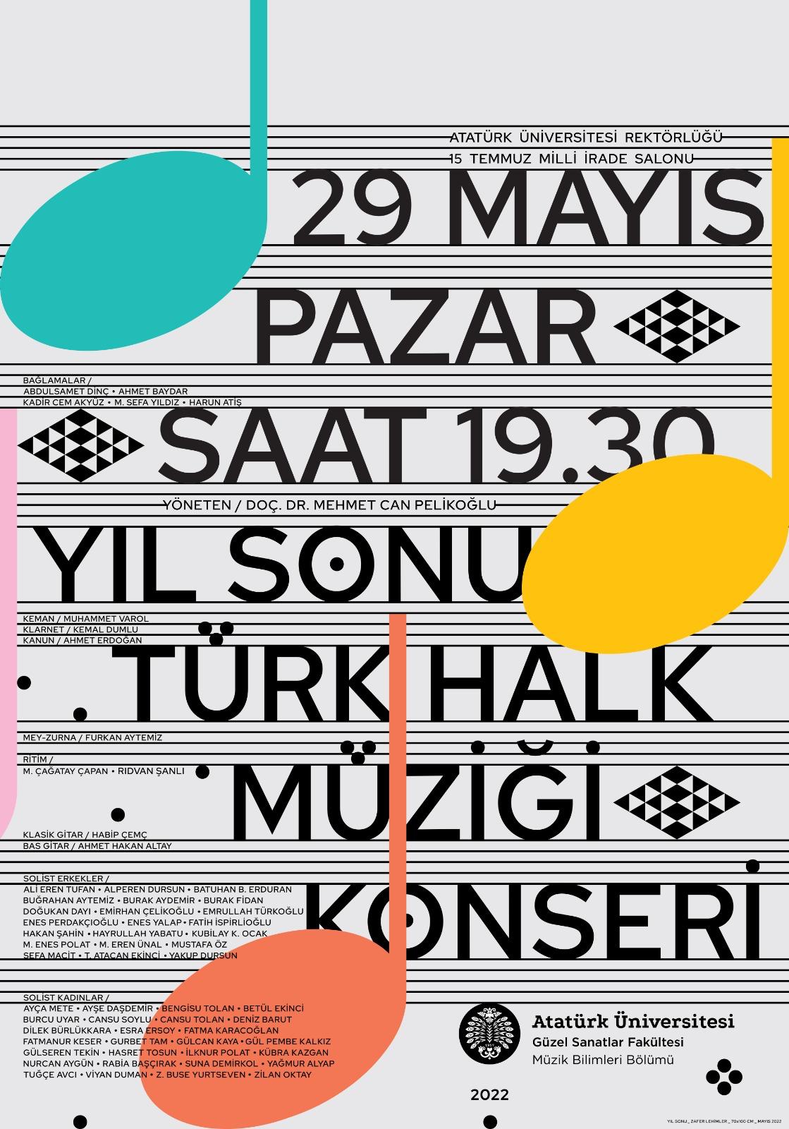 Konser: Türk Halk Müziği