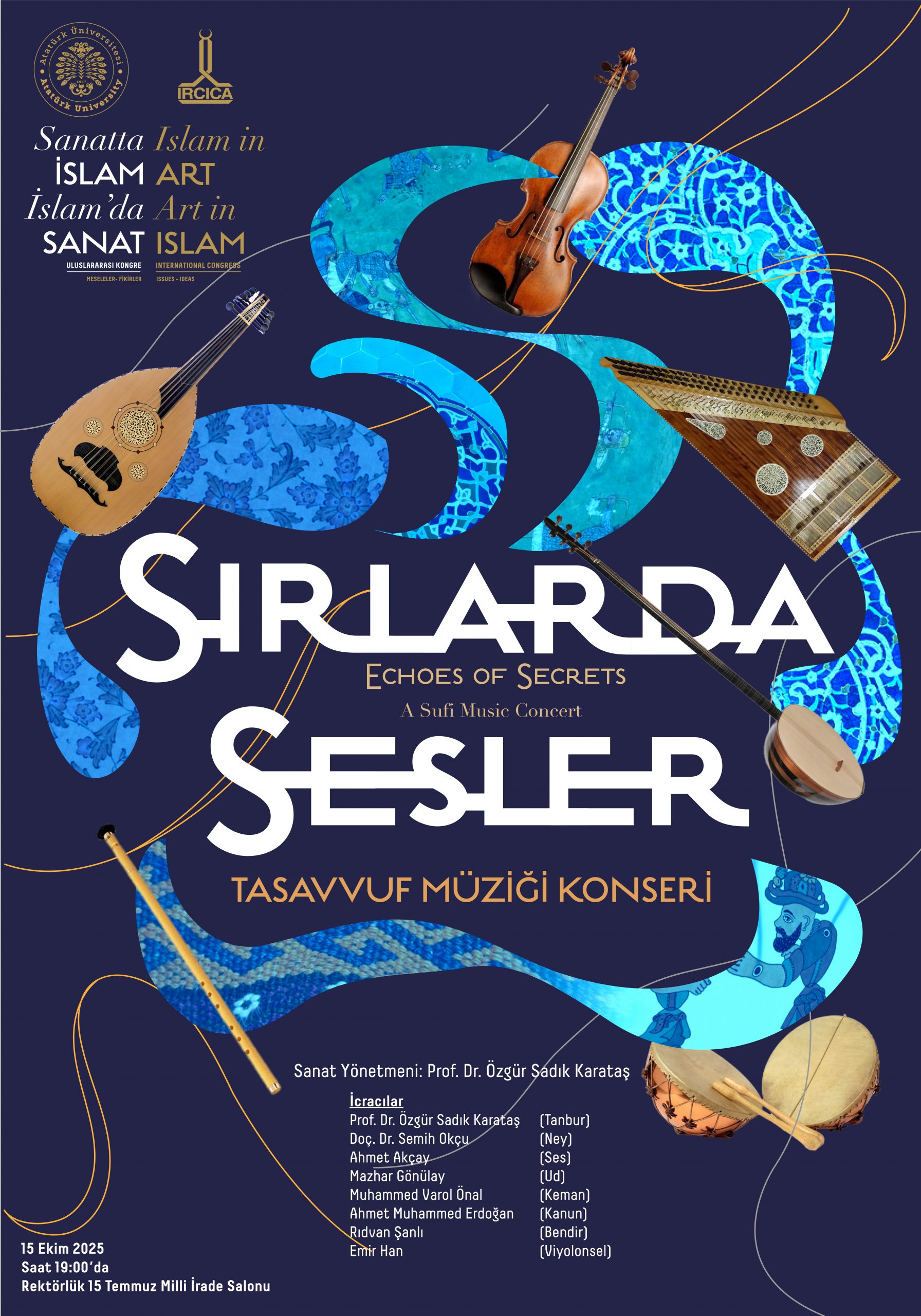 Sırlarda Sesler Tasavvuf Müziği Konseri