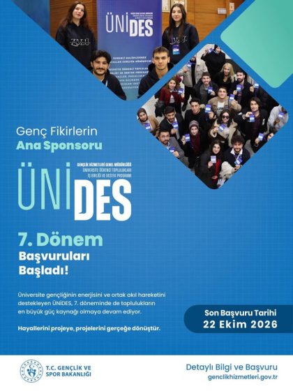 7. Dönem Başvuruları Başladı