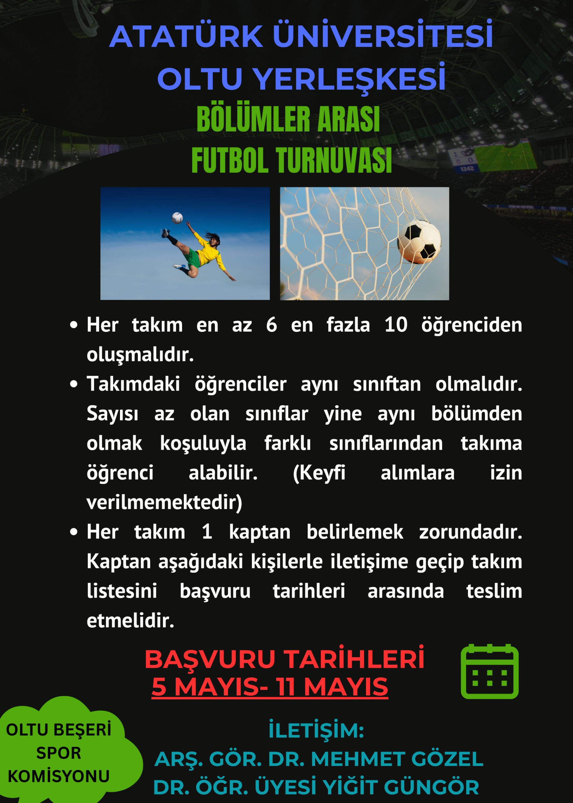 Oltu Yerleşkesi Futbol Turnuvası