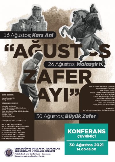 “Ağustos Zafer Ayı” Çevrimiçi Konferans