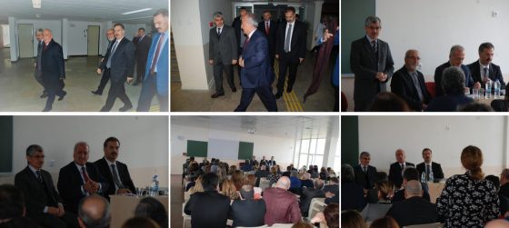 Rektör Çomaklı ve Yönetiminden Edebiyat Fakültesine Ziyaret