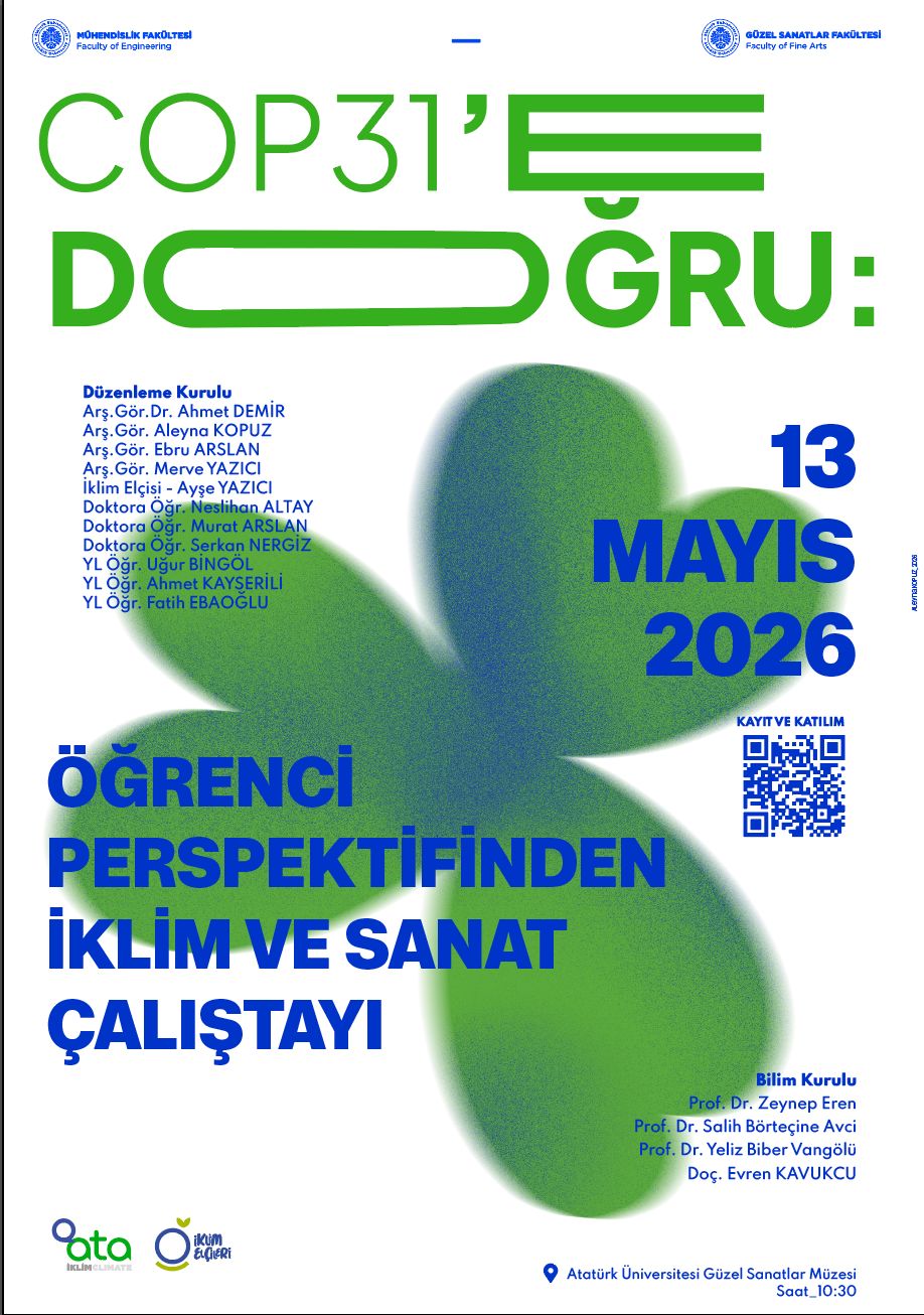 COP31’e Doğru: Öğrenci Perspektifinden İklim ve Sanat Çla
