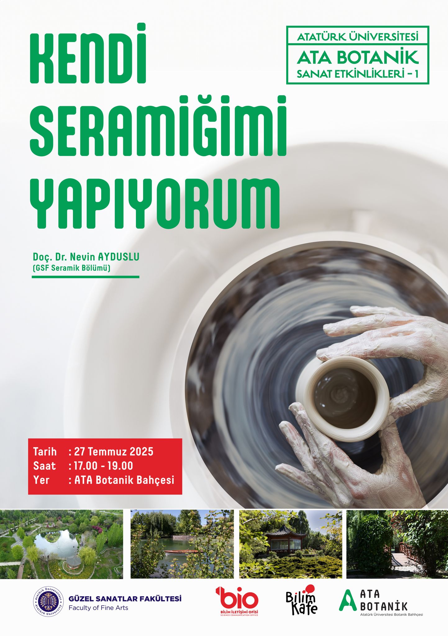 Doç. Dr. Nevin AYDUSLU “Kendi Seramiğimi Yapıyorum”​