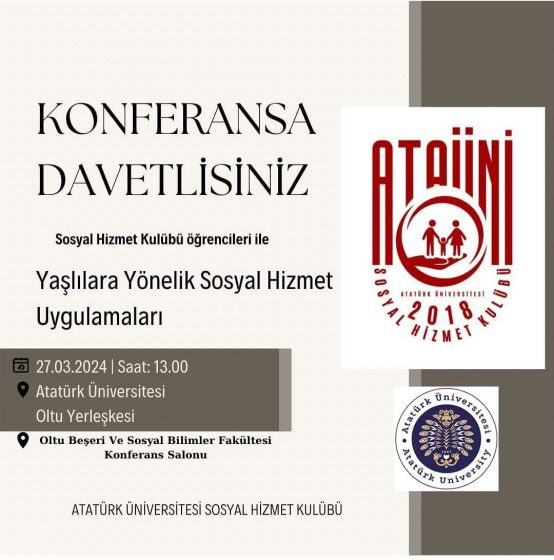 18-24 Mart Yaşlılar Haftası