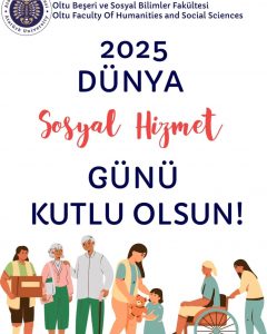 Sosyal hizmet bölümü olarak, Dünya Sosyal Hizmet Günü kapsamında öğrencilerimizle anlamlı bir etkinlik gerçekleştirdik. Etkinliğimiz, araştırma görevlisi Çağla Taşçı’nın katkıları ve Sosyal Hizmet Kulübü’nün organizasyonu ile düzenlendi. Etkinliğin temel amacı, öğrencilerimizin sosyal hizmet mesleğinin temel ilke ve değerlerini eğlenceli bir yolla pekiştirmelerini sağlamak, mesleki farkındalıklarını artırmak ve aralarındaki etkileşimi güçlendirmekti. Bu doğrultuda, sosyal hizmete özgü kavramlarla uyarlanmış Tabu Oyunu oynandı. Oyunda kullanılan kavramlar, sosyal hizmetin temel taşları olan insan hakları, toplumsal adalet, eşitlik ve dayanışma gibi konuları içerdi. Etkinlik boyunca öğrencilerimiz hem mesleki terimlerle ilgili bilgilerini tazeledi hem de takım çalışması ve etkili iletişim becerilerini geliştirme fırsatı buldu. Tabu oyunu, hazırlanan kâğıt kartlarla oynandı ve interaktif bir atmosferde gerçekleşti. Dünya Sosyal Hizmet Günü, bölüm öğrencilerimizin meslek bilincini pekiştiren ve birlikte keyifli vakit geçirdikleri verimli bir etkinlikle kutlandı. Katılım sağlayan tüm öğrencilerimize ve organizasyonda emeği geçen herkese teşekkür ederiz.