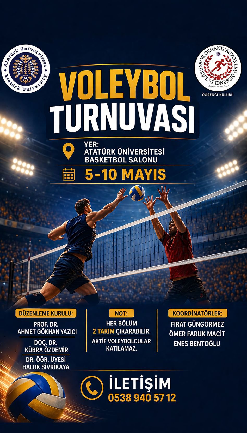 YAZ SPOR ŞENLİKLERİ KAPSAMINDA VOLEYBOL VE E-SPOR TURNUVALARI BAŞLIYOR