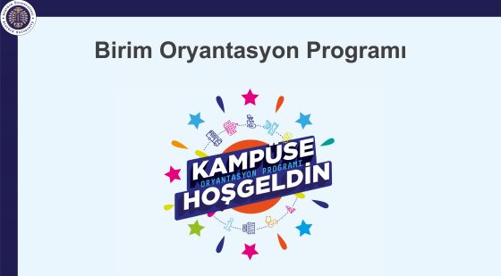 2026-2027 Eğitim Öğretim Yılı Oryantasyon programı