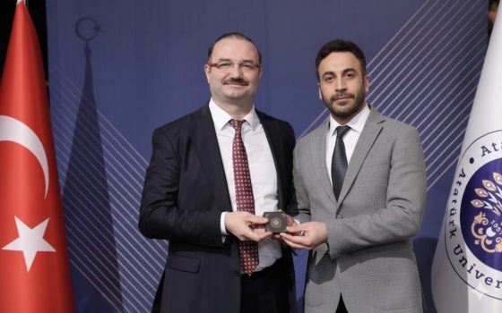 Öğretim Elemanımıza Bilimsel Teşvik Ödülü