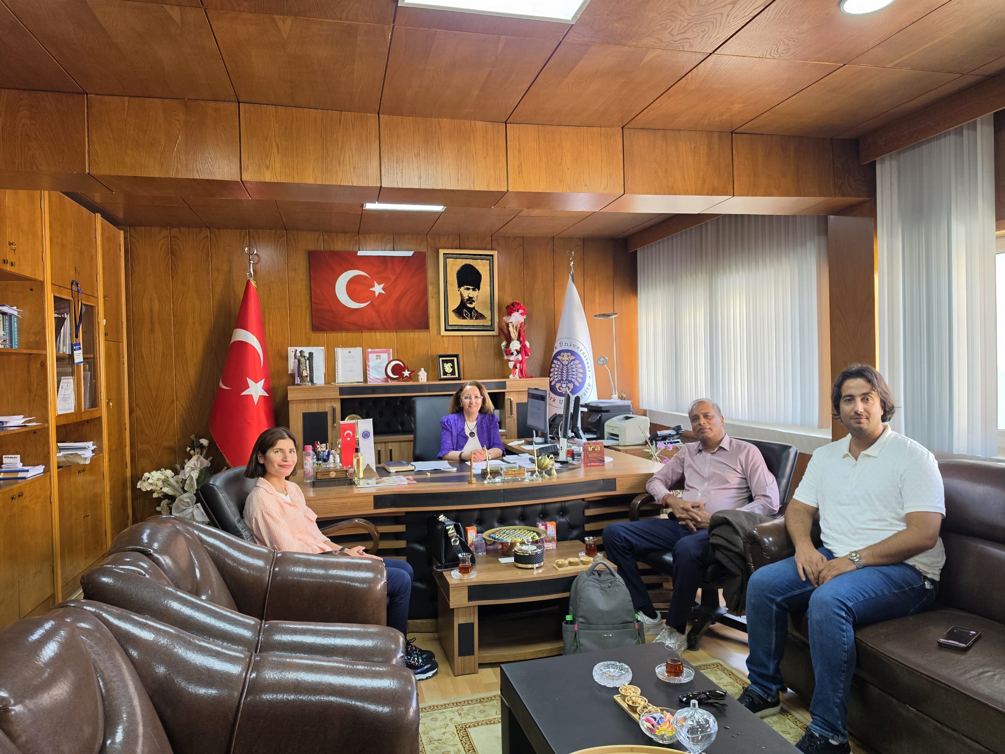 Prof. Dr. Tapas Sen’den Yüksekokulumuza Ziyaret
