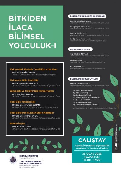 Bitkiden İlaca Bilimsel Yolculuk Çalıştayı