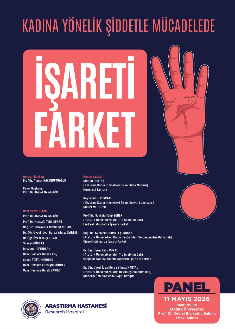 “İşareti Fark Et” Paneline Davetlisiniz